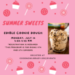 Edible Cookie Dough Summer Sweets