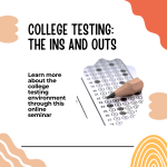 learn more about college testing for high school students