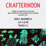 crafternoon scratch art