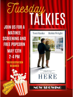 poster for Here screening