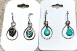 wire wrapped earrings