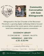 Community Conversation Flyer