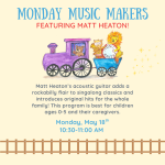 Matt Heaton Music Makers May 2026