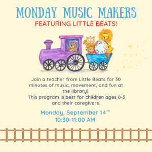 Music Makers Featuring Little Beats, Ages 0-5 image