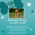 Read to Rico March '26