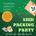 Seed packing party 3_19