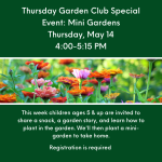 Mini Garden Event