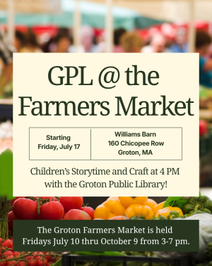 OFFSITE: GPL @ the Farmers Market image