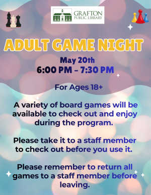 Adult Game Night image