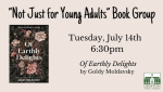 Book Cover of "Of Earthly Delights," by Goldy Moldovsky