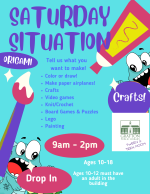 Saturday Situation flyer