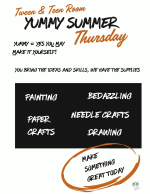 Yummy Art Summer Menu 