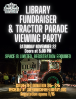 Tractor Parade party flyer