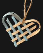 Woven heart.