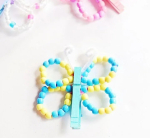 Butterfly clothespin craft.