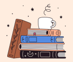 book cafe graphic