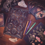 Intuitive tarot journaling.