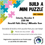 build a mini puzzle flyer.