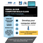 computer skills flyer.