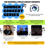 summer concert series flyer