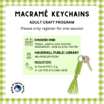 June Craft flyer.