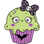 haunted cupcake