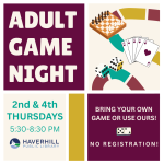game night flyer.