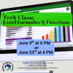 June Tech Class Excel Formulas & Functions