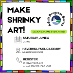 Make Shrinky Art flyer.