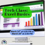 March Tech Class Excel Basics
