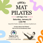 mat Pilates flyer.