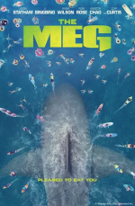 The Meg movie poster.