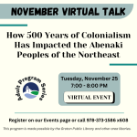 virtual program flyer.