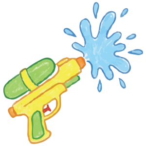Water Gun Painting (kids) image