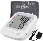Digital blood pressure monitor with cuff