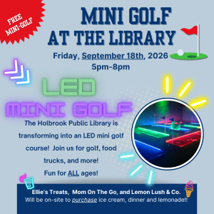 LED Mini Golf in the Library image