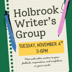 Holbrook Writer's Group November 2025