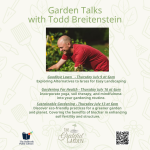 photo of Todd Breintenstein working in a garden