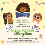 3 kids are hovering above a cloud. From left to right, one child is making a curious face, one is re