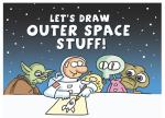 Learning to Draw Outer Space