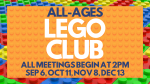 LEGO Club Fall 25
