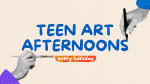 Teen Art Afternoons image