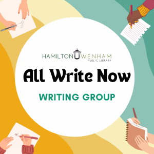 All Write Now: Generative Writing Group image