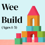 Tower of multicolored blocks