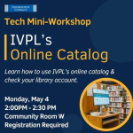 Learn to use the library catalog workshop.
