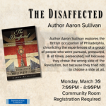 Author Aaron Sullivan talks about his book The Disaffected.