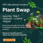 Educational Gardens plant swap.