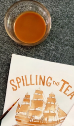 Painting with Tea