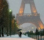 Eifel Tower at Christmas