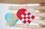 Scandinavian Heart Basket